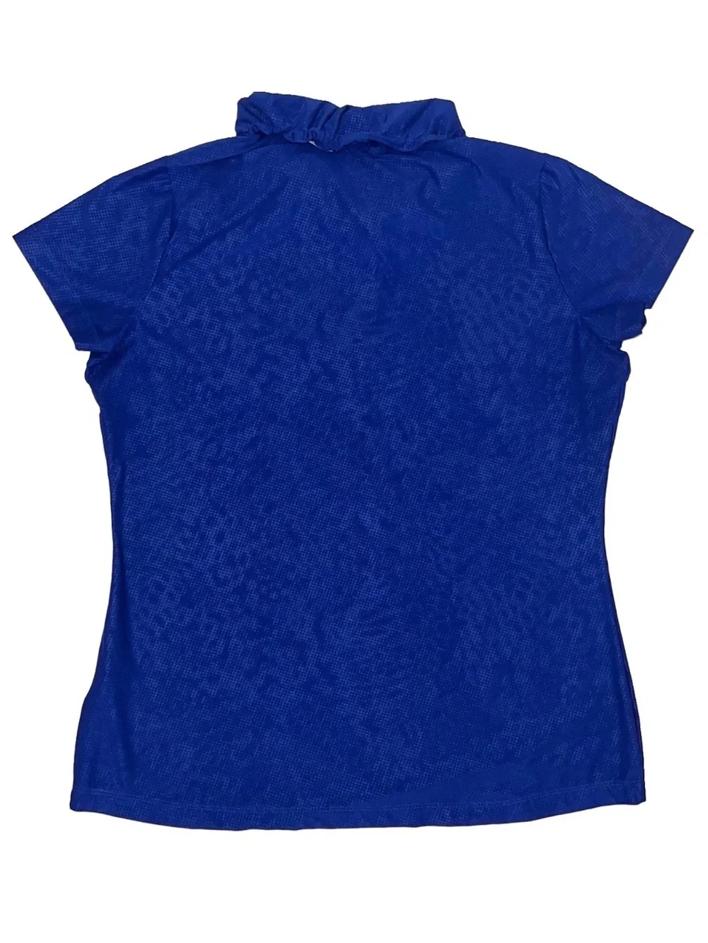 Nike Dri-Fit Women’s 1/4 Zip Leopard Mock Neck Golf Polo Shirt Sz L